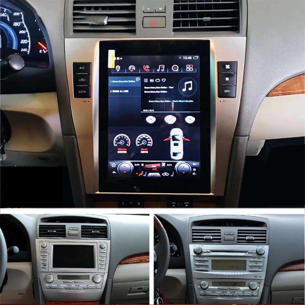 ZJCGO автомобильный мультимедийный плеер стерео GPS Радио Навигация навигация Android