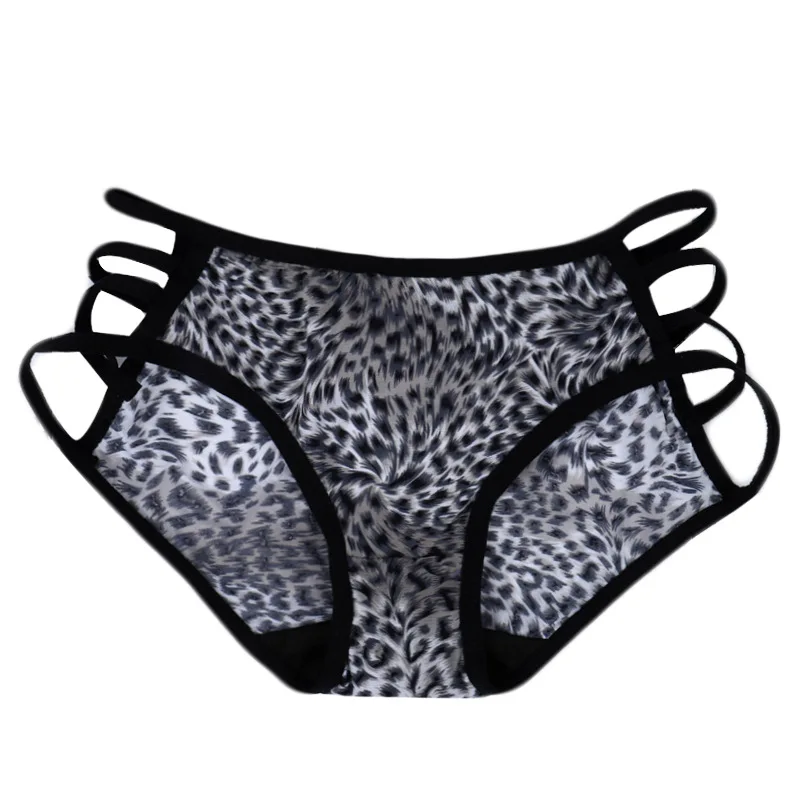 

Silky women's panties 26 color thin sexy leopard print briefs ladies leggings skin-friendly breathable panties 2021
