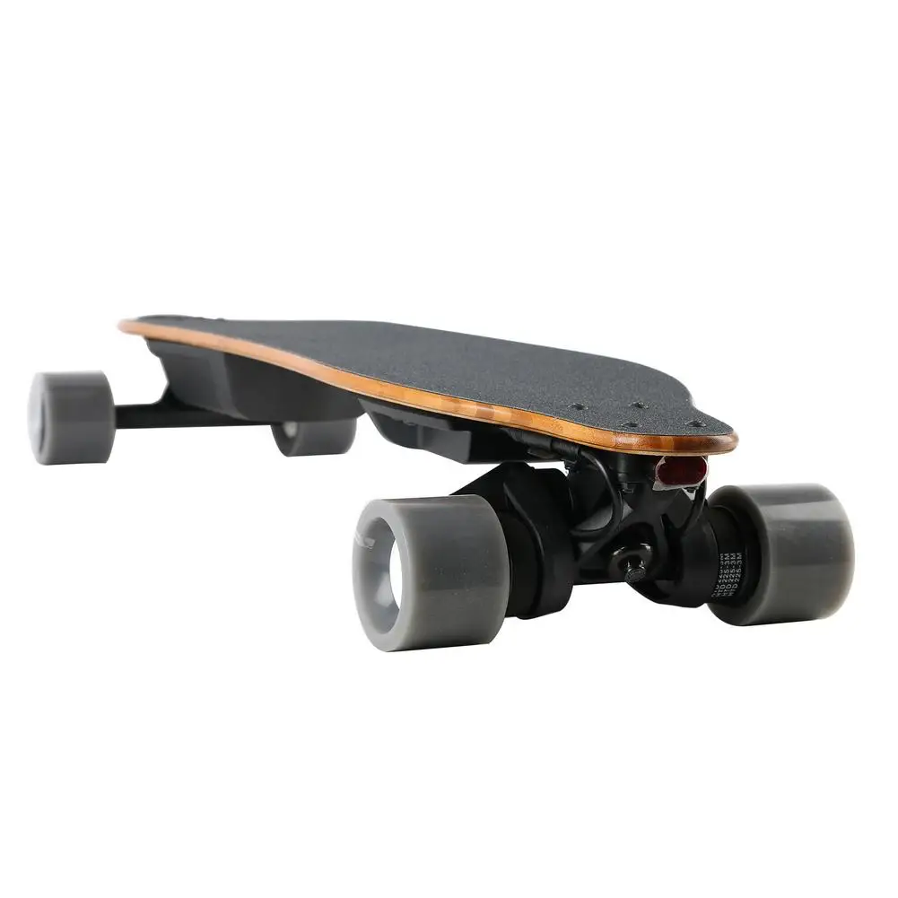 

Electric Longboard Skateboard 600W Dual Belt Motors with Remote Speed 25MPH for Adults Elecreic Skateboard Max Loading 150Kg