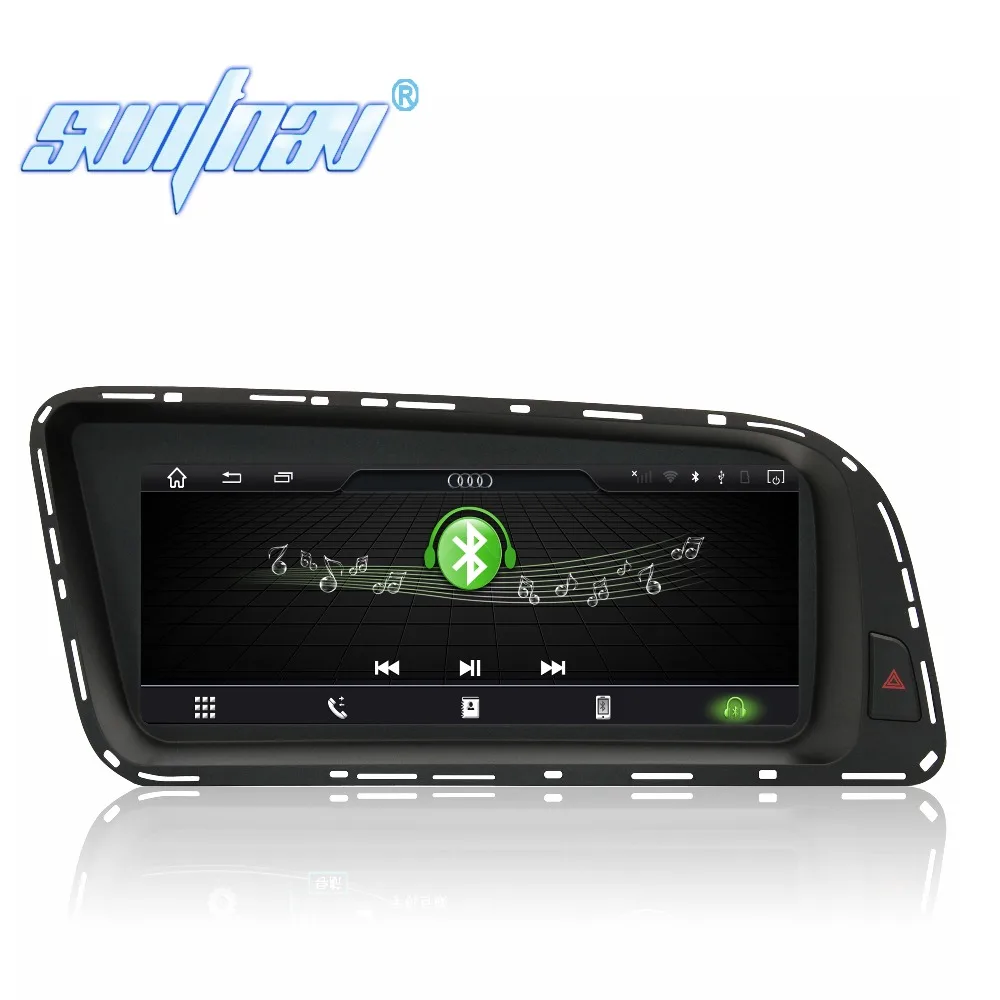 SWITNAV, 4 Гб+ 32 ГБ, Android 7,1 Автомобильный DVD плеер для автомобиля Audi Q5 2010- Автомобильный мультимедийный Авто поддержкой DVR WI-FI DAB OBD