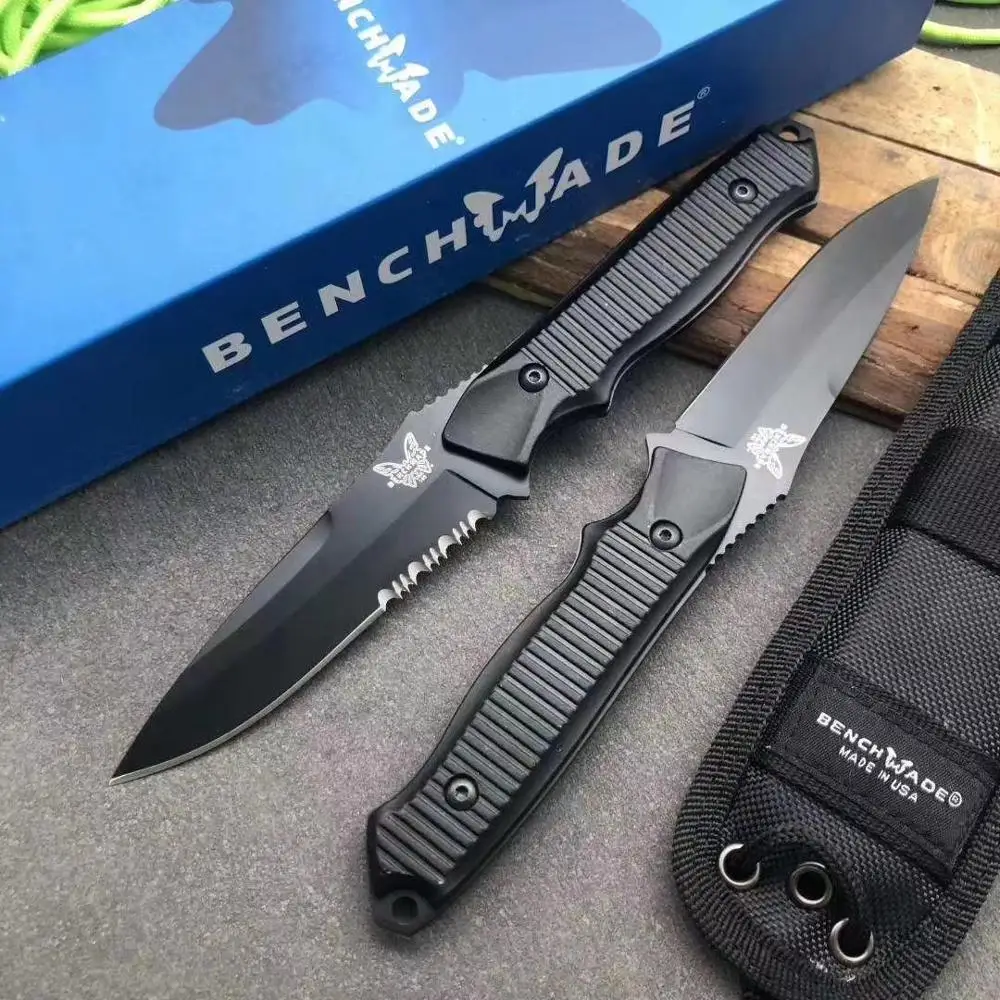 

ToughKeng FULL TANG Oxide Black Blade Outdoor Tactical Knife High Quality 440c Steel 58HRC Survival Fixed Blade Knife HOT