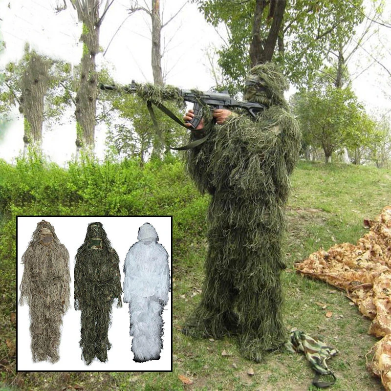 Охотничья камуфляжная снайперская одежда для охоты на открытом воздухе