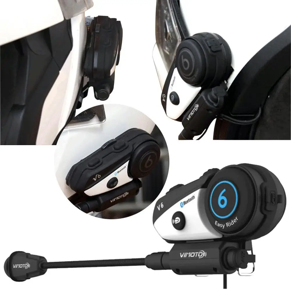 Английская версия Easy Rider Vimoto V8 гарнитура шлем мотоцикл стерео наушники для