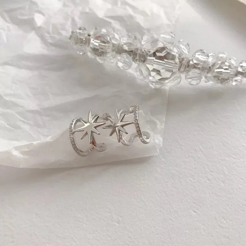 Женские серьги гвоздики из серебра 925 пробы|Серьги-гвоздики| |