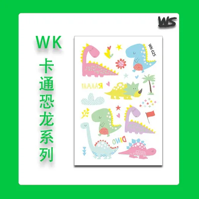 Милые наклейки тату для детей детская татуировка искусственный