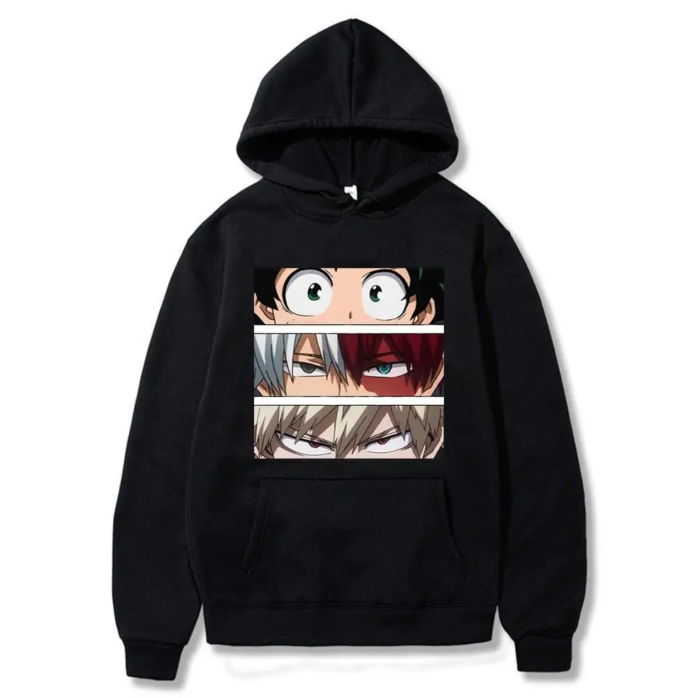 

My Hero Academia Hoodies Men/women Casual Printed Harajuku Pullovers Autumn Long Sleeve Sweatshirts