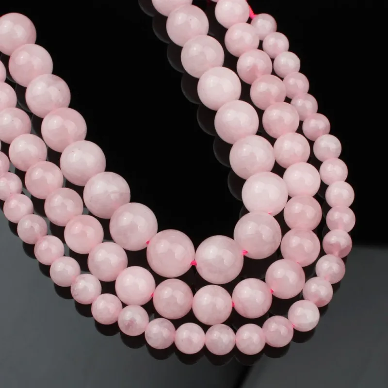 Бусины Из Натурального мадагаскарского кварца круглые бусины россыпью 4/6/8 мм