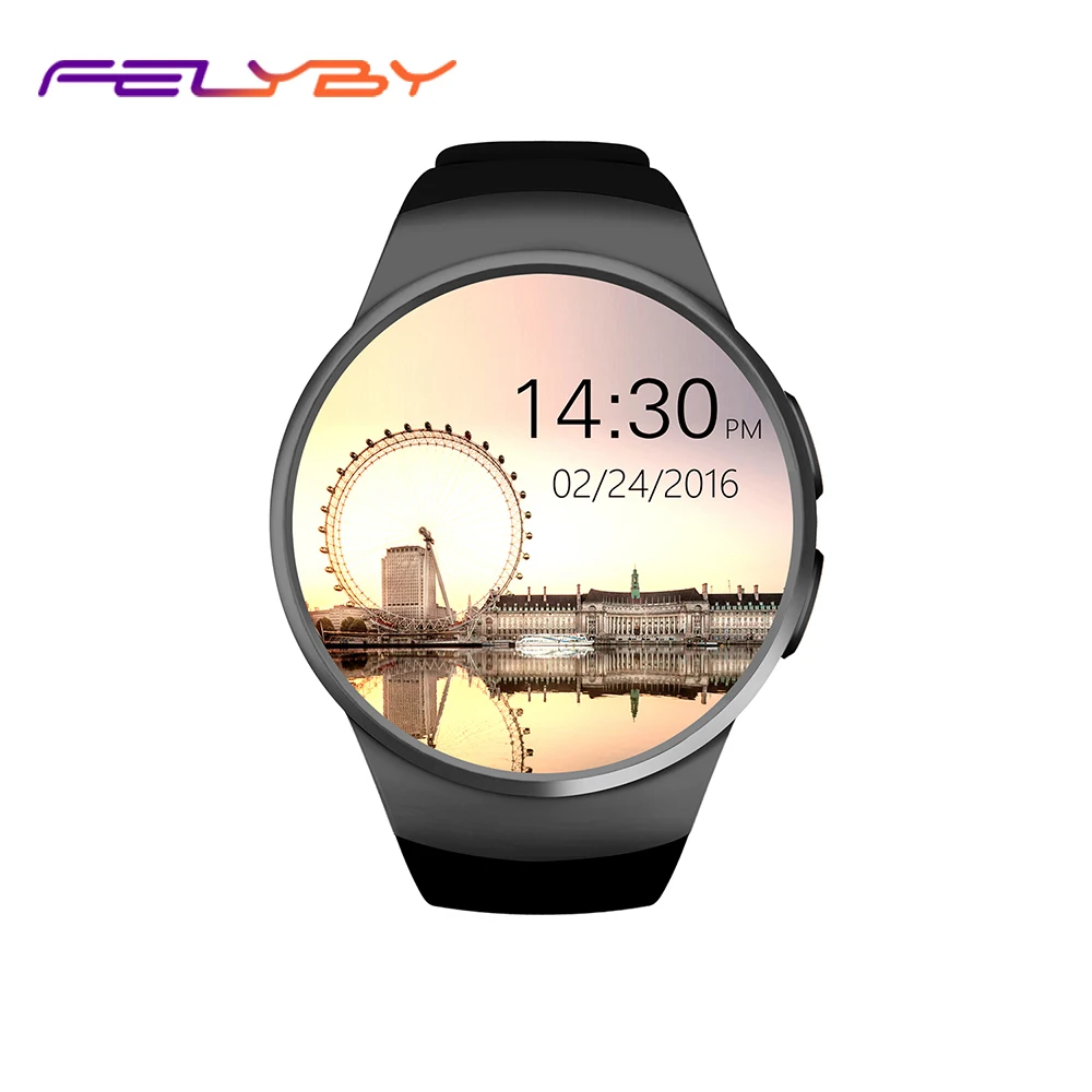 FELYBY KW18 Bluetooth Смарт-часы поддерживает iOS Android sim-карты TF карты Smartwatch
