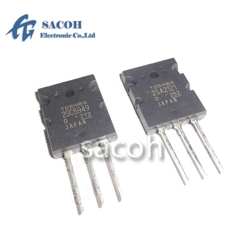 Новые оригинальные 2 пары (4 шт.) 2SA2121 2SA2121-O + 2SC5949 2SC5949-O TO-3PL 15A 200V аудио силовой