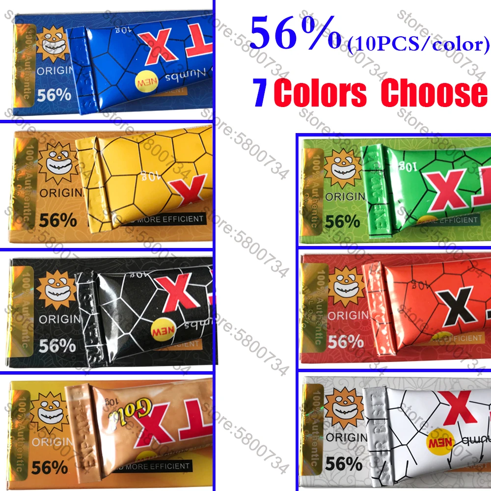 

10Pcs New 56% 7 colores During Tattoo Care Cream for Operation Piercing Semi Permanent Makeup Eyebrow Lips Tattoo Cream 10g