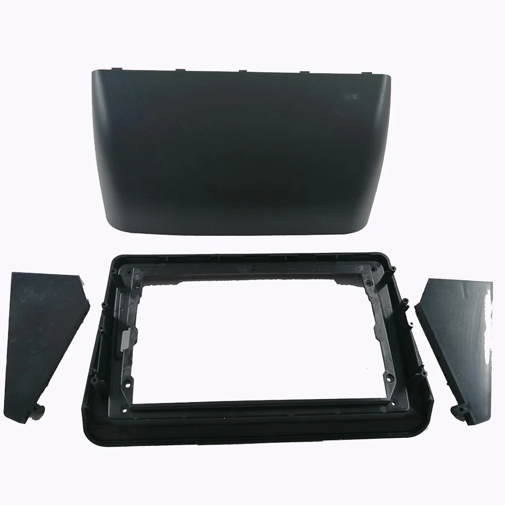 9 car radio player frame kit for mitsubishi pajero montero v31 cheetah kingbox gps navigation fascia panel frame free global shipping