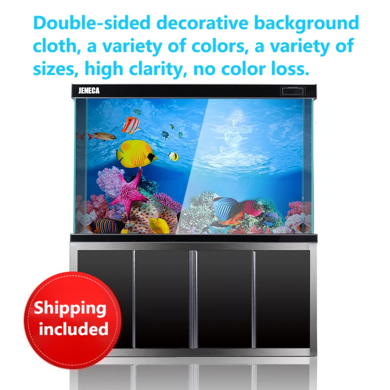 Фон для аквариума украшения картины плакат подводное оформление бумажные