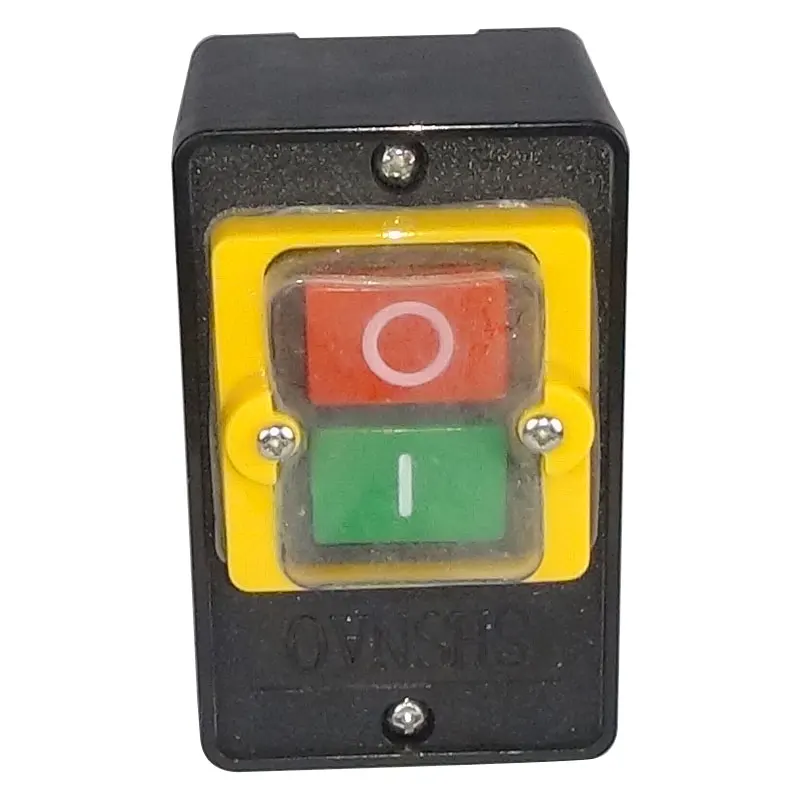 Скамья дрель переключатель водонепроницаемый кнопочный Красный Зеленый Старт