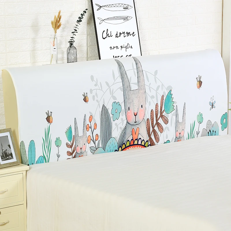 120 220 см простой мультяшный чехол для кровати Полностью закрытый эластичный