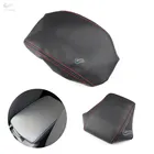 Для Peugeot 308 2012 2013 2014 2015 2016 автомобильные аксессуары интерьерная центральная консоль крышка подлокотника чехол из микрофибры кожаный декор