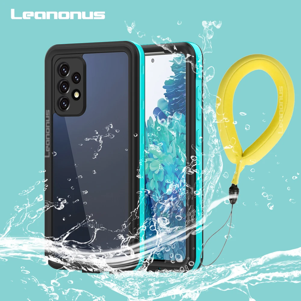 

A52 чехол для Samsung A52 5G Водонепроницаемый чехол с маской и трубкой Водонепроницаемый подводный чехол Дайвинг противоударный чехол для Galaxy A52 4G...