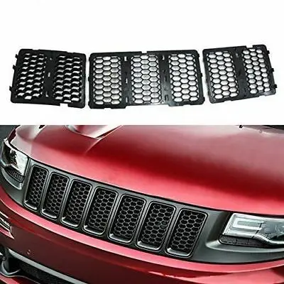 Комплект вставок для решетки радиатора передняя решетка Jeep Grand Cherokee 2014 2016|Лепнина