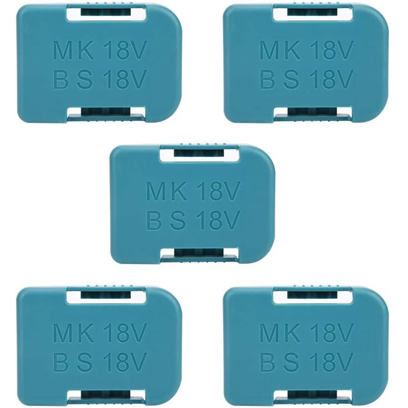 

5Pcs Battery Storage Rack Holder Case for Makita 18V Fixing Devices