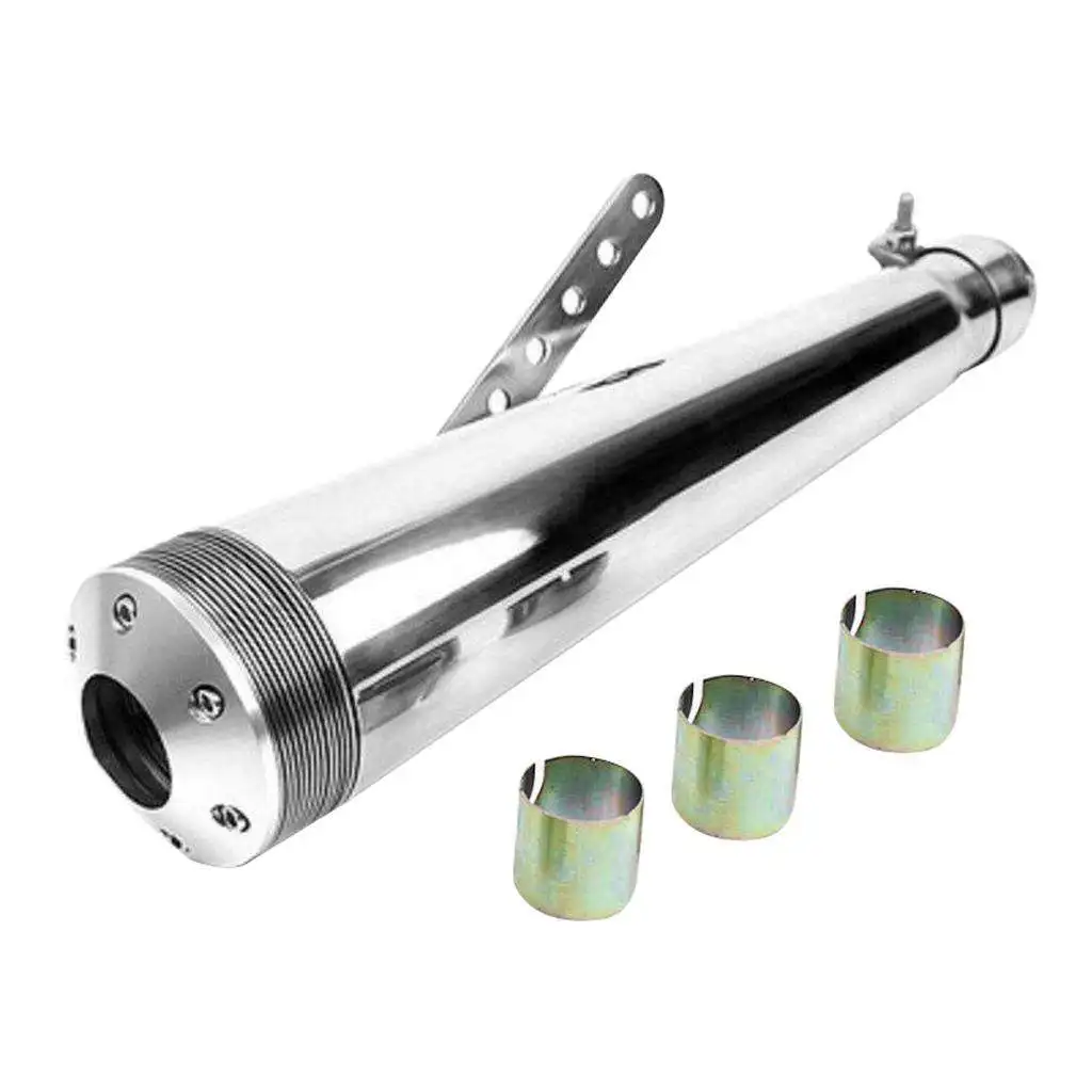 

45m/1.78" Stainless Steel Universal Motorcycle Exhaust Pipe for Harley