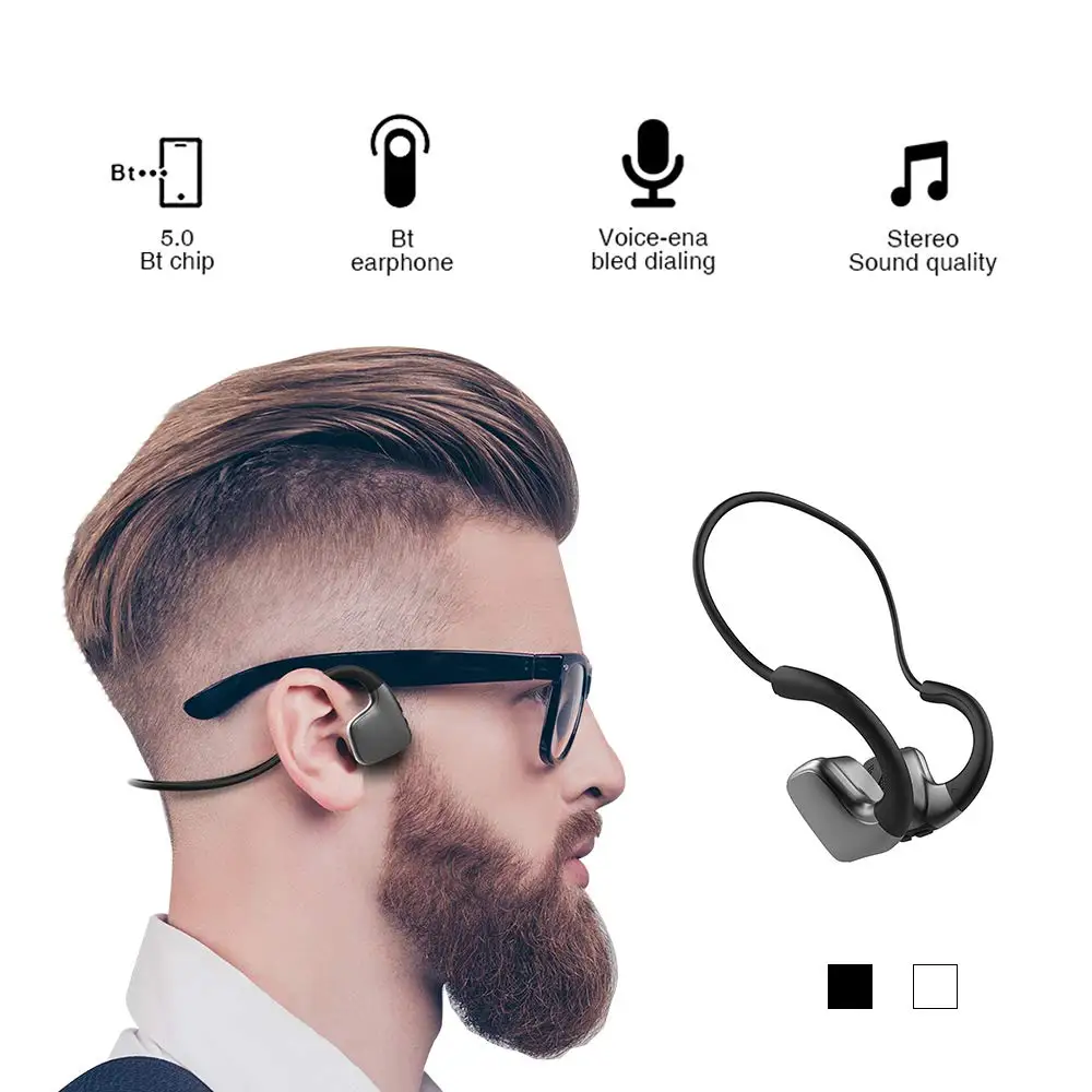Bluetooth-наушники с костной проводимостью Hi-Fi стерео гарнитура для бега спорта