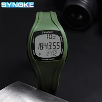 synoke sports mens watches pedometer waterproof wristwatch male electronic clock mens digital watches reloj hombre relojes
