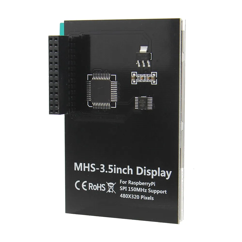 3 5 дюймовый сенсорный экран Raspberry Pi 4 с чехлом из АБС ЖК дисплей 480*320 макс. 50 кадров