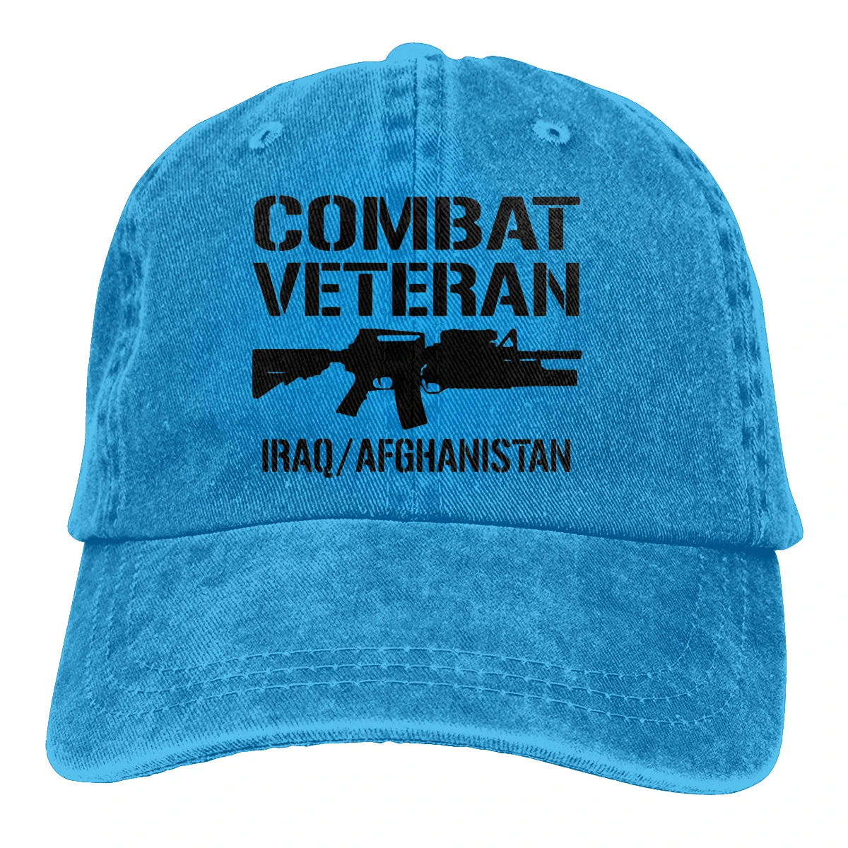 

Combat Veteran men's womens Retro Washed Cowboy hat Vintage
