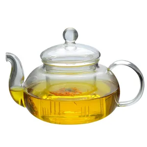 Термостойкий Стеклянный заварочный чайник, стеклянная чашка с двойными стенками, прозрачный заварочный чайник, чайник для чая, различные вкусы