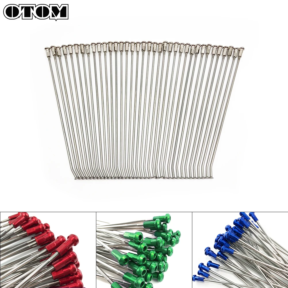 OTOM мотоцикл 21 &quotпередний 18&quot 19 &quotзадний спицы из нержавеющей стали провод