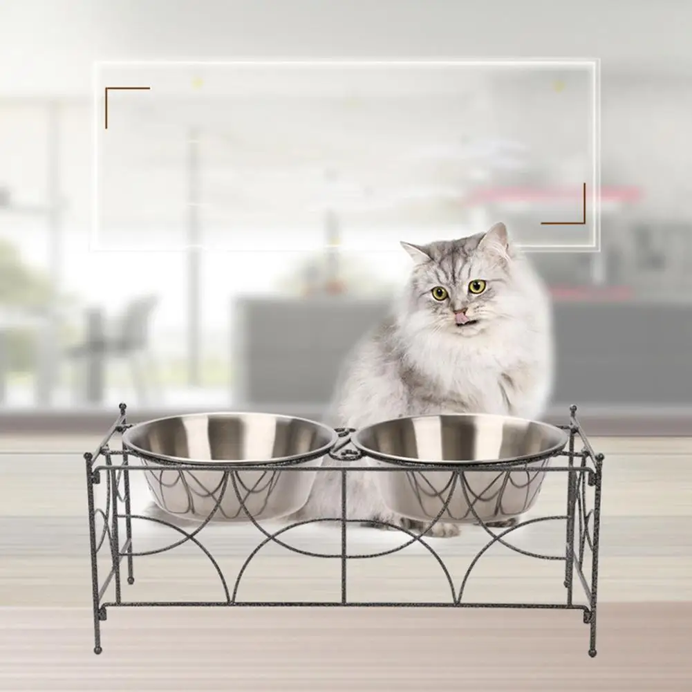 Кормушка Для Воды Из Нержавеющей Стали кормушка с подставкой для средних и