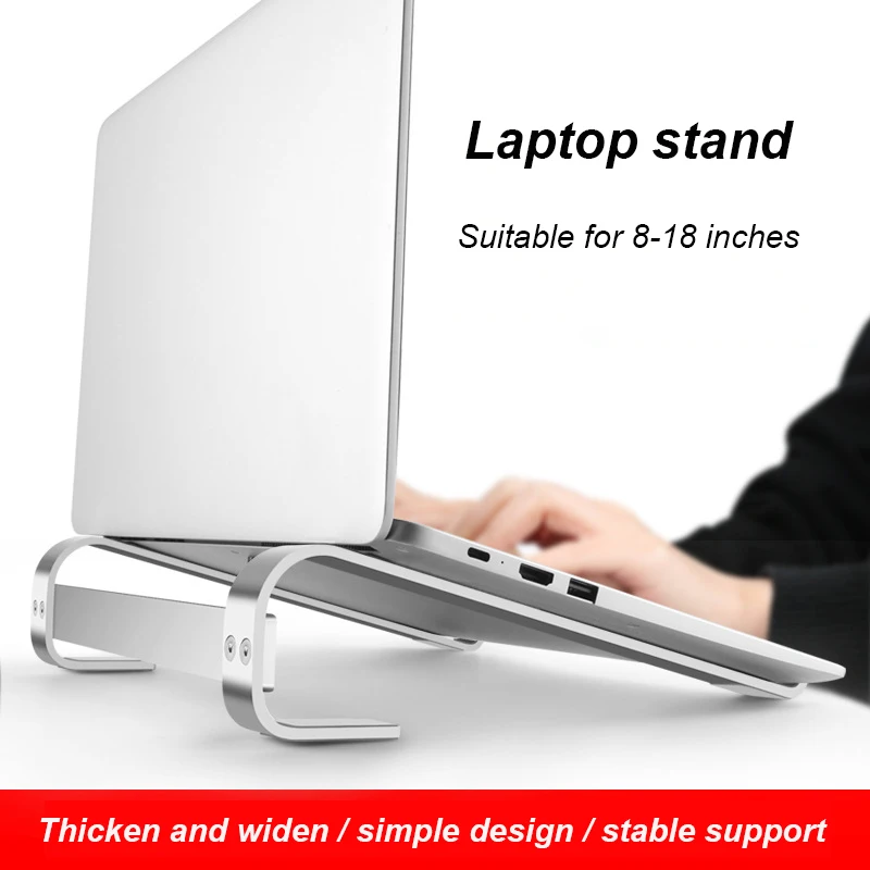 

Aluminum Alloy Laptop Stand Portable Base Notebook Stand Holder For Macbook Air Pro Computer Support Cooling Bracket Accessories
