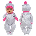 2020 новый модный Детский пуховик костюм подходит для куклы-новорожденной 43 см 17 дюймов аксессуары для куклы реборн