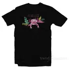 Бесстрашная Axolotl футболка бесстрашная Axolotl графическая футболка Axolotl футболка