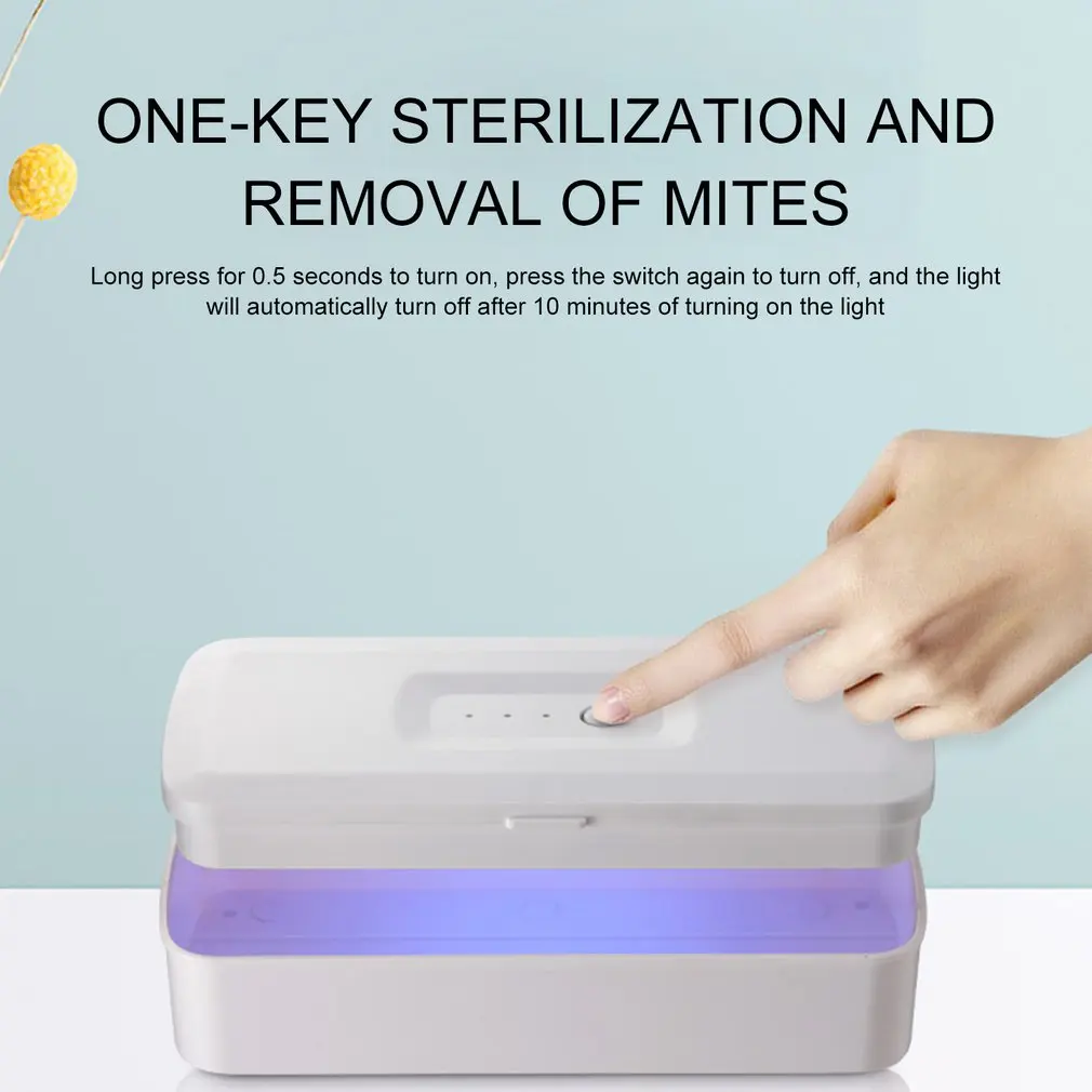 premium uvc sterilizer uv sanitizer for mobile phones and household items mobile phone pacifier portable handheld sterilizer free global shipping