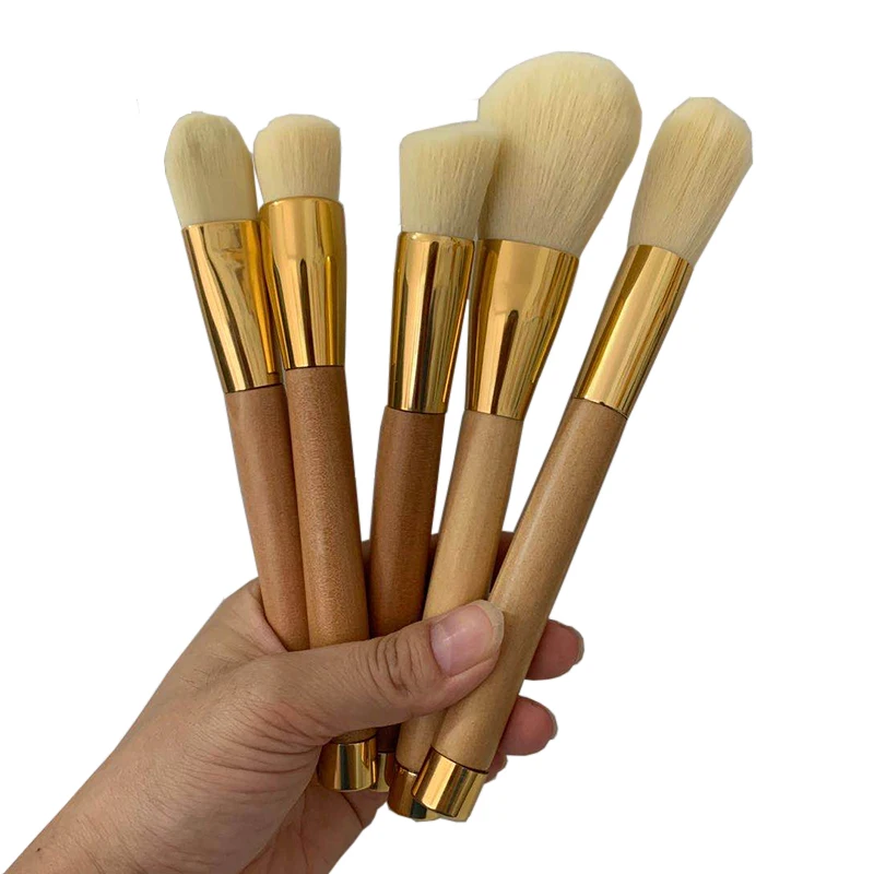 Профессиональный набор кистей для макияжа 15 шт. пудра основа тени век подводка