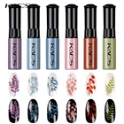 7 мл стемпинг ногтей покрытие  лак для ногтей красочный Нейл-арт Картина маслом для ногтей штамп печать польский, ручная работа, для художественного оформления ногтей