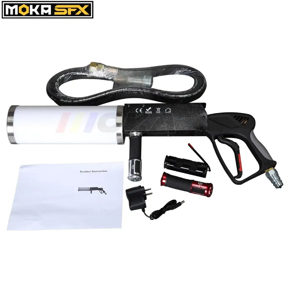 Ручной Co2 пистолет MOKA SFX светодиодный реактивный автомат для спецэффекты