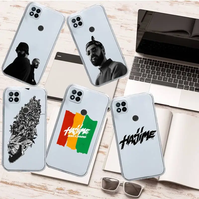 

Hajime MiyaGi Andy Panda Phone Case Transparent for Xiaomi redmi note 8 9 10 11 t lite pro ultra mix 4 k40