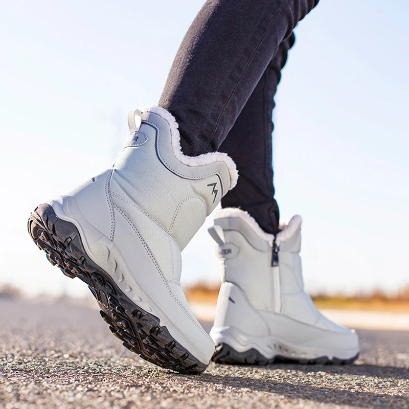 Women winter boots 2022 warm plush women snow waterproof non-slip platform mid-calf size 36-45 | Обувь