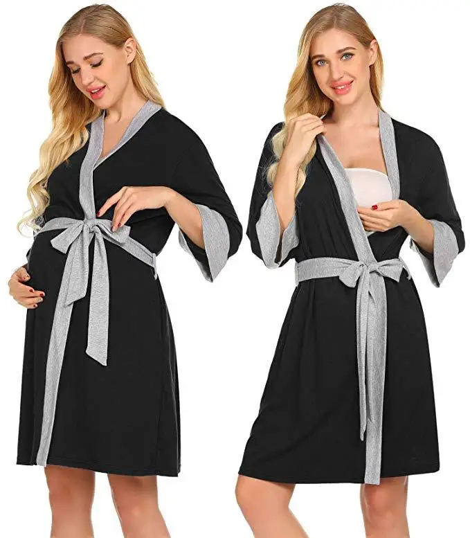 Одежда для беременных женщин пижамы из чистого хлопка тонкая домашняя одежда