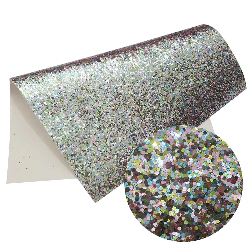 multicolor 3 22*30 см простыни из искусственной кожи, плотная блестящая ткань, блестящая золотая А4, синтетическая искусственная бант для волос, ткань, аксессуары для DIY, синтетическая кожа - Цвет: multicolor 3