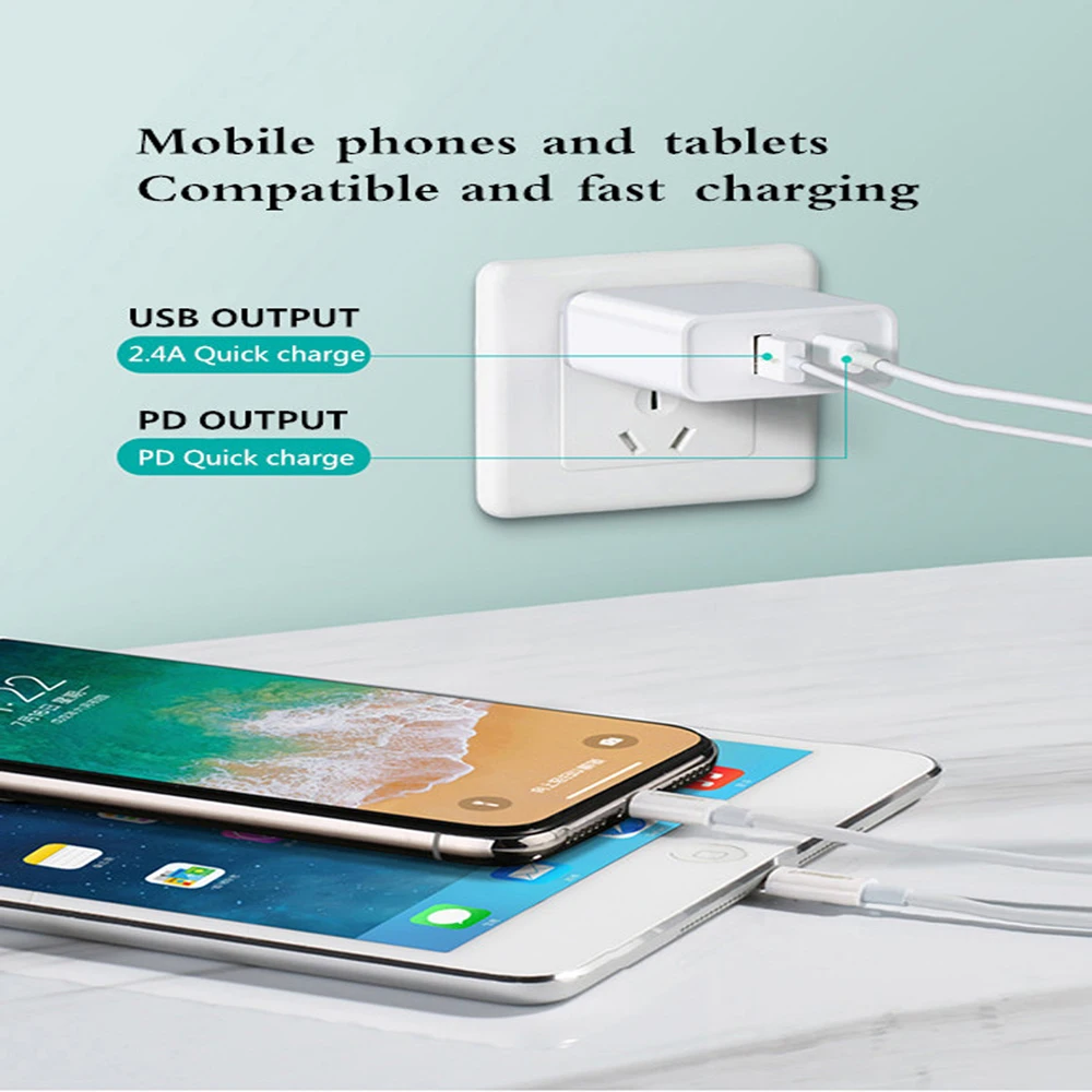 AIREACH 36 Вт Быстрая зарядка 3 0 USB зарядное устройство QC3.0 QC Тип C PD вилка мобильный