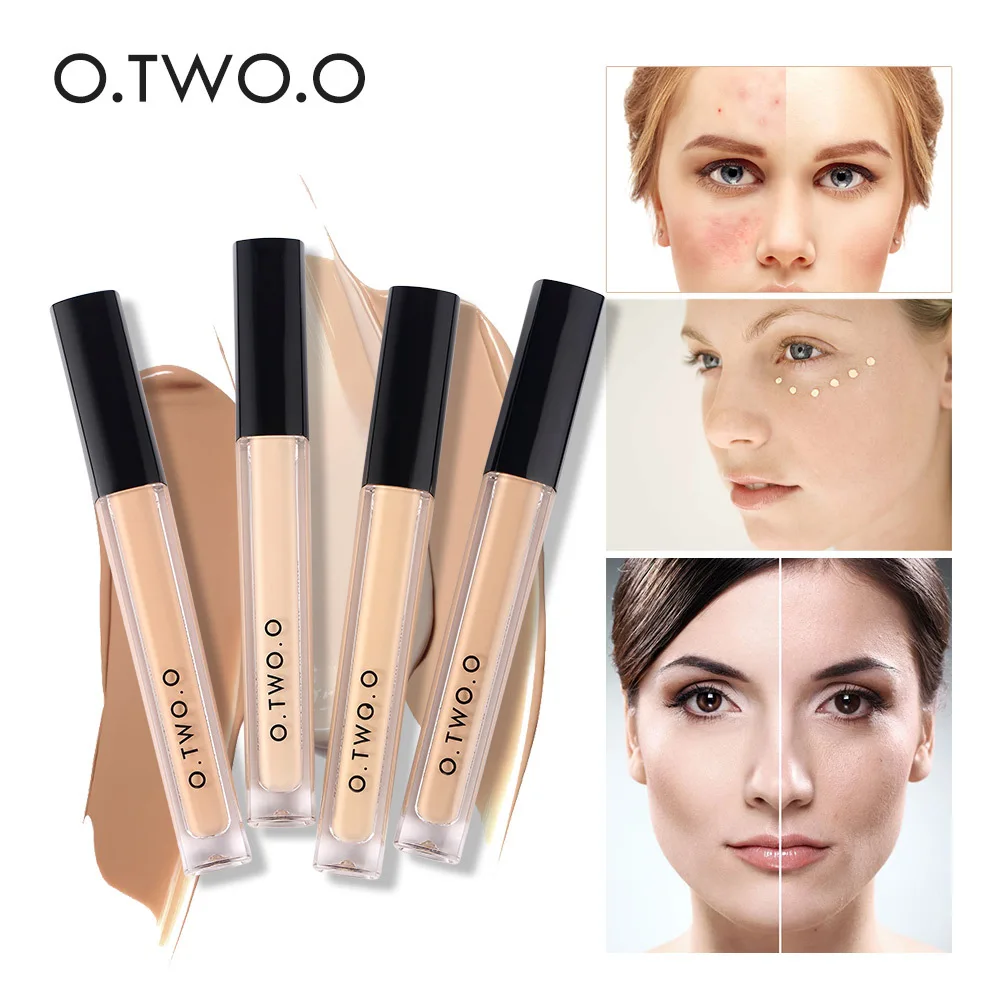 

O.TWO.O Liquid Foundation Women Face Full Cover Long Lasting Moisturizing Liquid Foundation Face Concealer Smooth Skin Makeup