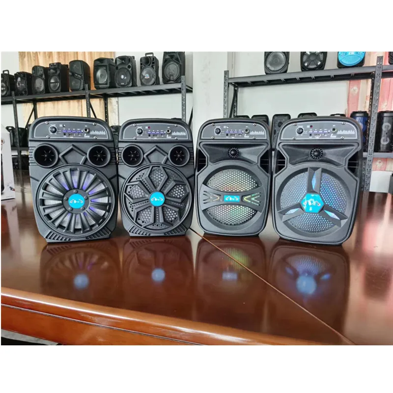 6 5 дюймов вагонетки Bluetooth колонки встроенный литий Батарея разноцветными