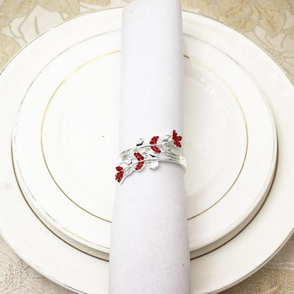 

Xmas Napkin Rings Xmas Wedding Party Serviette Rings Napkin Buckles Good Napkin Rings