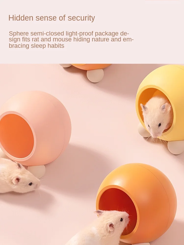 Укрытие для хомяка в космическом гнезде Djungarian сферический дом повседневные