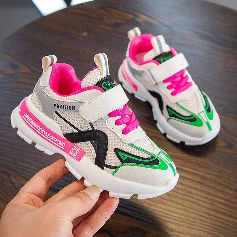 

New Fashion Summer Kids Sports Shoes Breathable Mesh Children Shoes Sneakers for Girls Boys Running Shoes Chaussure Enfant