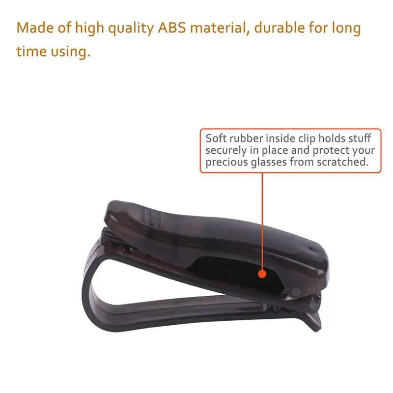Car Sunshade Glasses Clip Auto Fastener Holders for volkswagen golf 4 ford focus 3 toyota auris seat exeo bmw e46 | Автомобили и