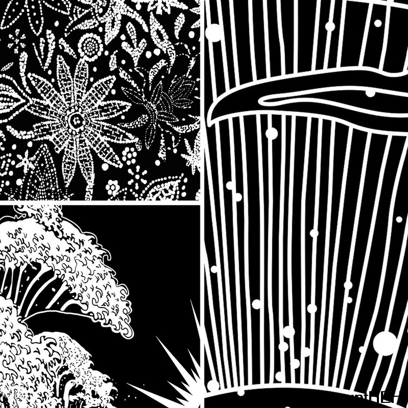 

Nordic Hand-painted Waves Living Room Bedroom Tapestry Sun And Moon Tapestry Wall Hanging Tapestry Psychedelic Tapestry