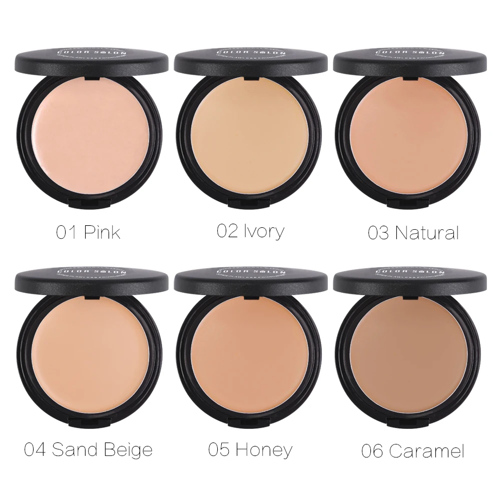 Цветной матовый консилер крем-основа для макияжа стойкий легко носить